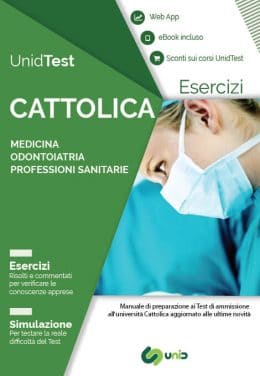 eserciziario preparazione test ammissione cattolica