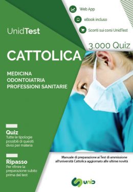 3000 quiz preparazione test ammissione cattolica