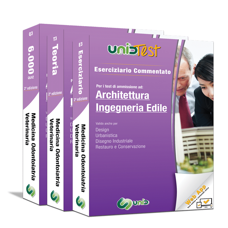 Libri test ammissione architettura ingegneria edile