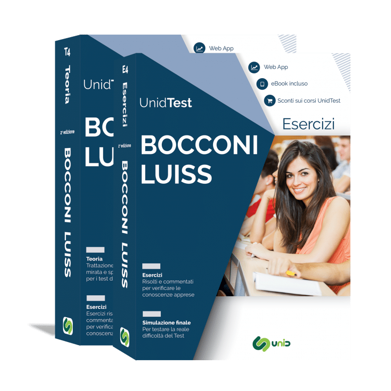 Libri test ammissione Bocconi e Luiss