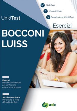 Libri test ammissione Bocconi e Luiss